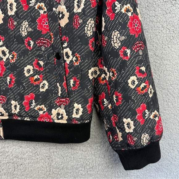 Club Monaco Floral Pattern Jacket - Black, Red, White Men’s Large - Picture 4 of 13